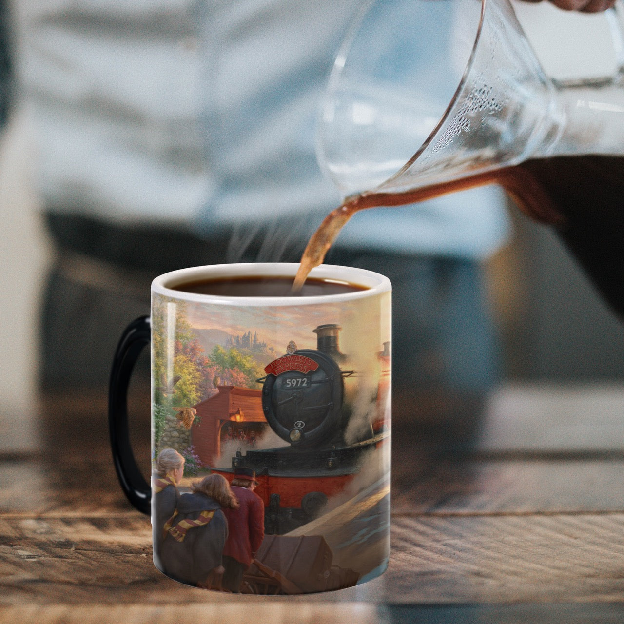 Harry Potter™ Thomas Kinkade Studios (Hogwarts Express™) Morphing Mug Heat-Sensitive Mug MMUG1634